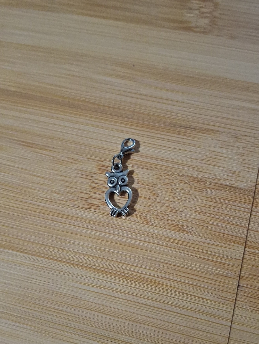 Owl Heart Dangle For Floating Lockets